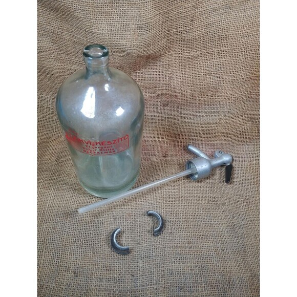 Vintage Glass Seltzer Bottle // Collectable Barware - Picture 7 of 10